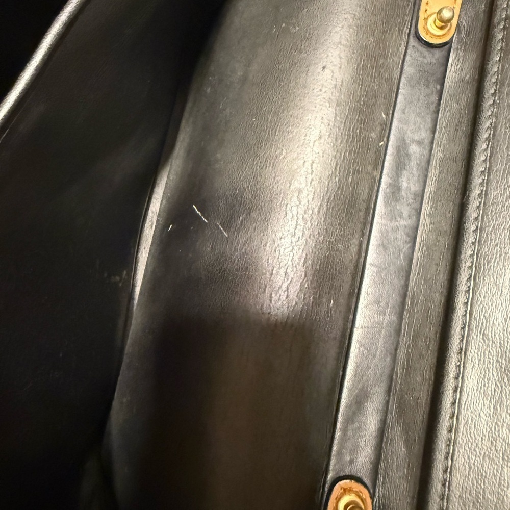 Dior Black Messenger Shoulder Bag w/COA - Picture 5 of 15